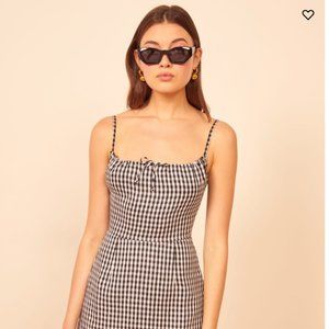 Reformation Violaine Linen Dress